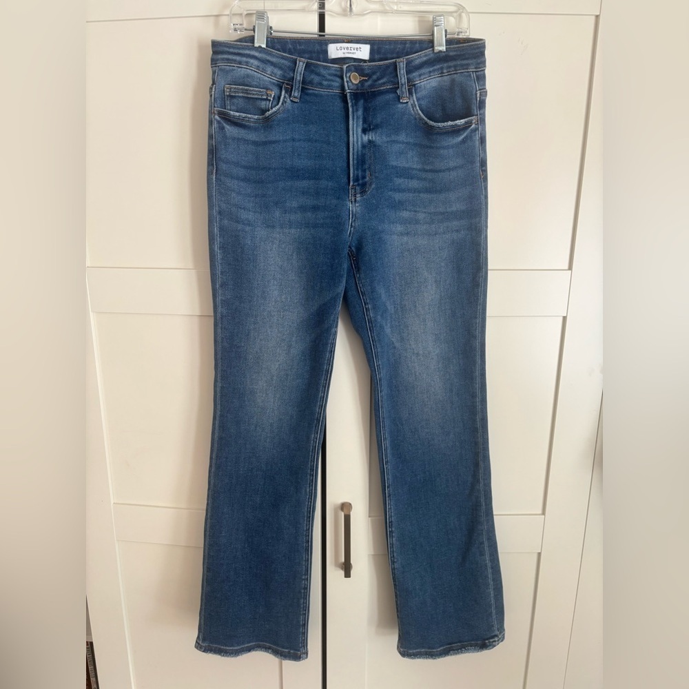 Lovervet Women's Straight Leg Denim Jeans size 30 Casual Minimalist